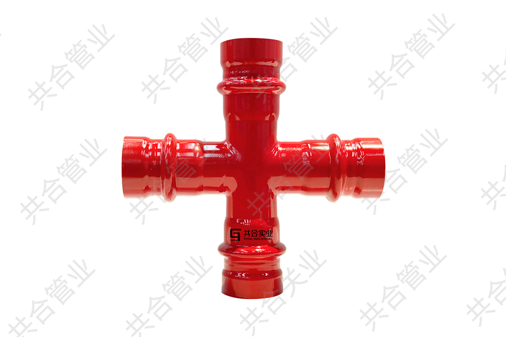 抗震雙密封等徑四通